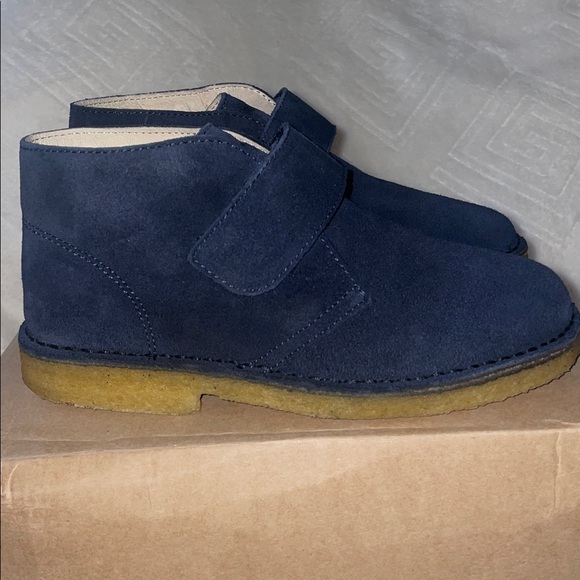NWT NATURINO CHOCO Suede Desert Boots in Blue - Picture 11 of 15